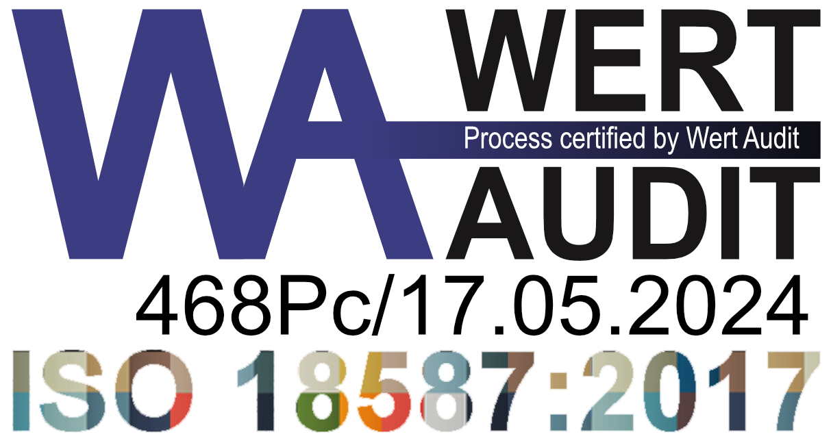 ISO 18587 Certified
