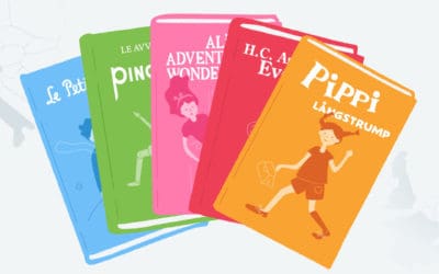 Fem av de mest översatta barnböckerna, som är kända och älskade över hela världen!